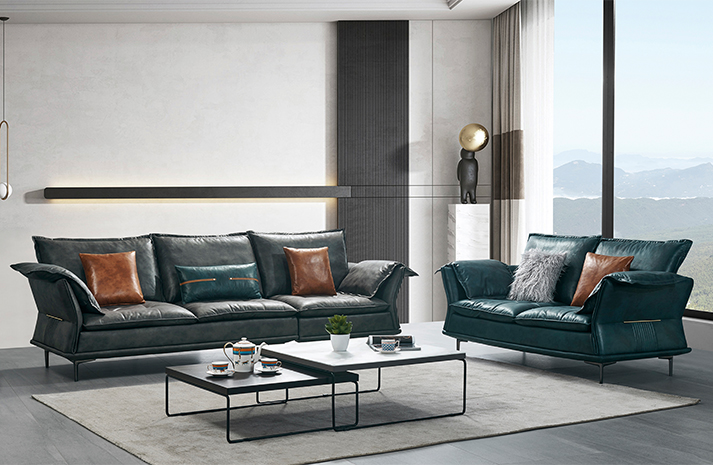 美奢漫極簡科技布羽絨沙發KB-KJ2102#